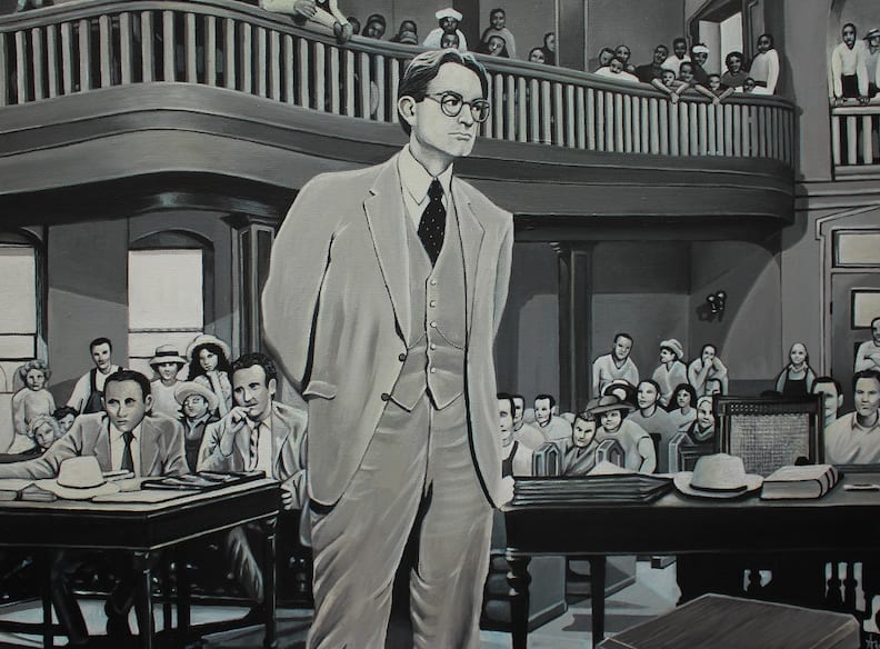Atticus Finch (Canvas Print)