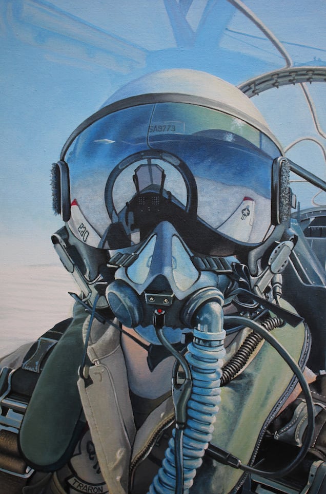 Fighter Pilot (Canvas Print)