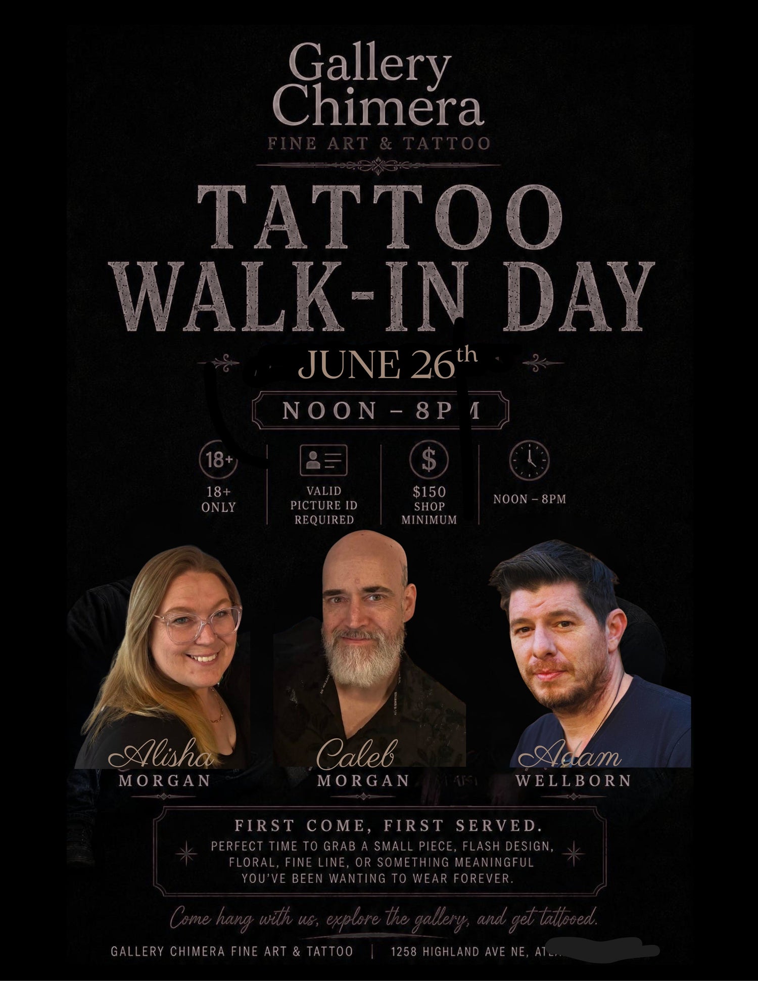 Gallery Chimera Tattoo Walk-In Day