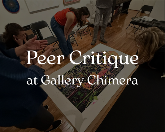 Peer Critique at Gallery Chimera