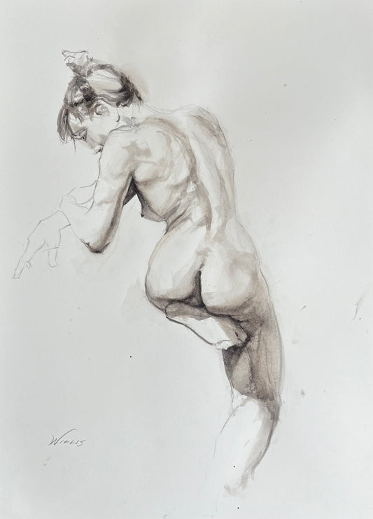 Female Watercolor Study