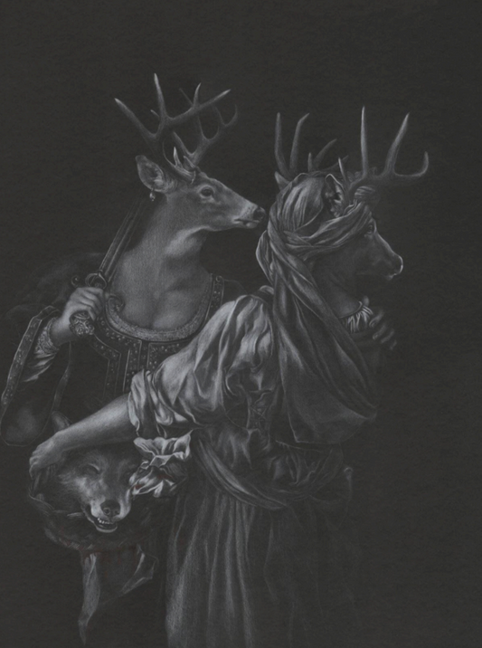 ”Stains of Blood Are As Lovely As Rose Petals” Print