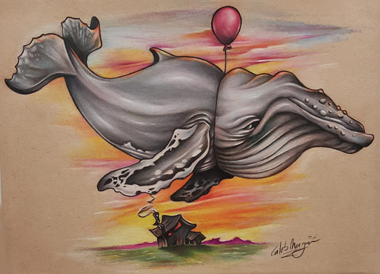 Whale on Balloon