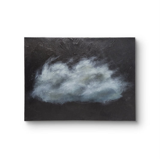 In the Wind – 16x20 Original Oil Cloud Painting on Canvas